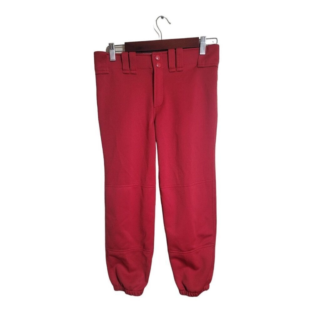Mizuno Pants Womens Size S Red Performance Baseball Athletic Training Running